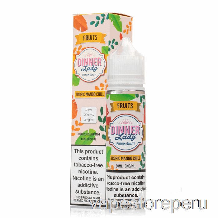 Vape Desechable Tropic Mango Chill - Vape Cena Dama - 60ml 6mg